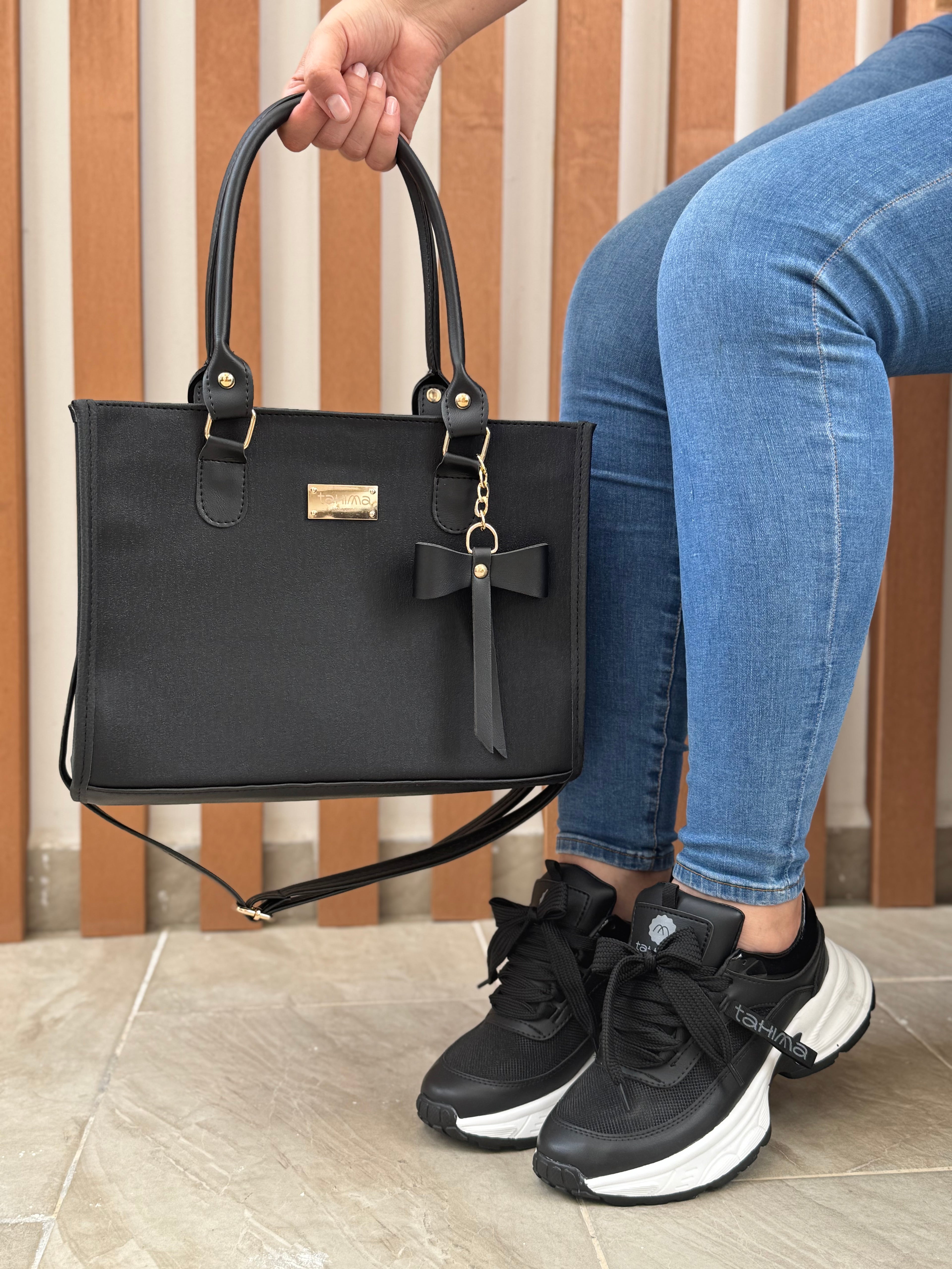 COMBO TENIS+BOLSO COQUETTE+CAJA