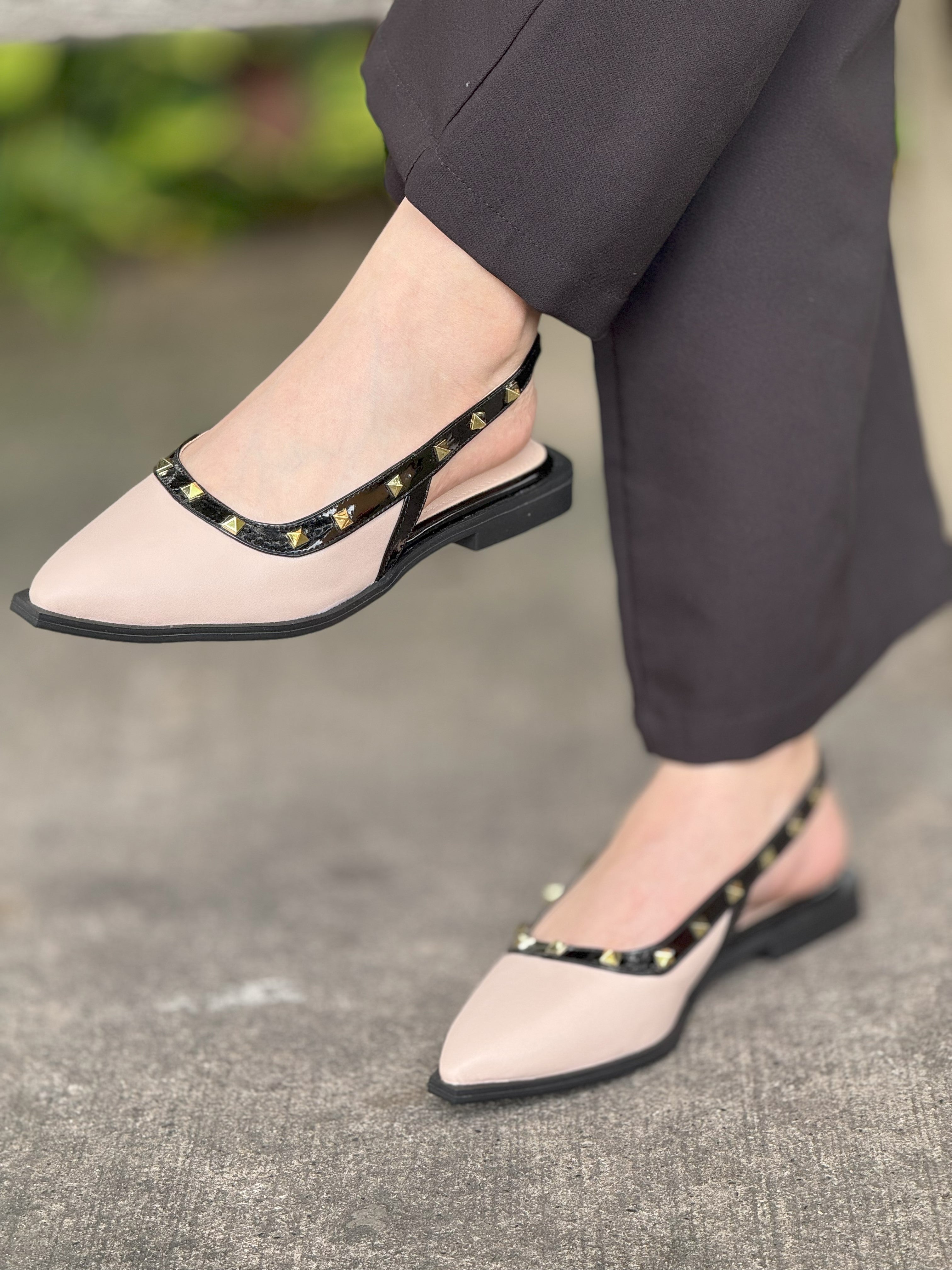 BALETA ELEGANTE CON TACHES