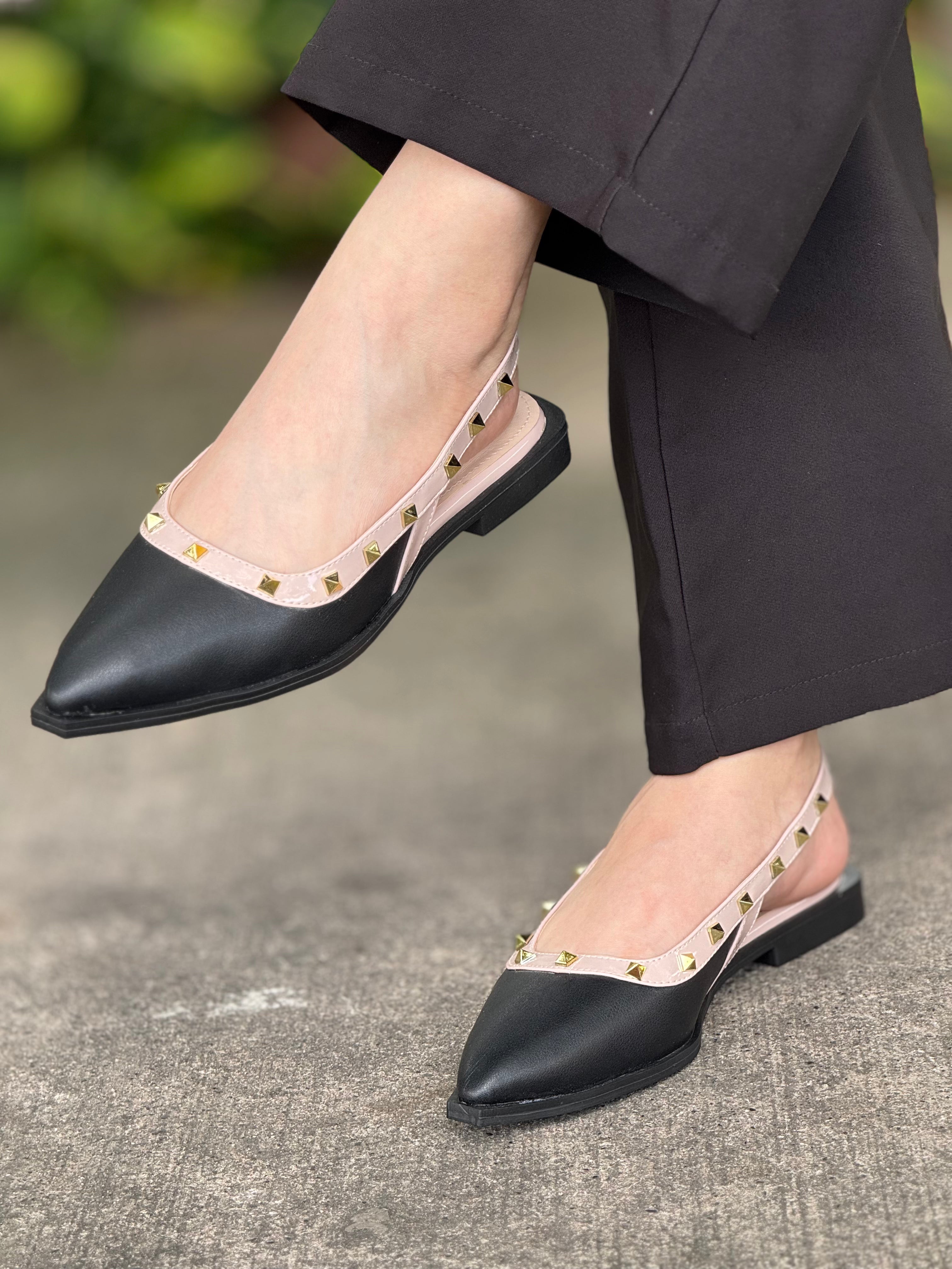 BALETA ELEGANTE CON TACHES